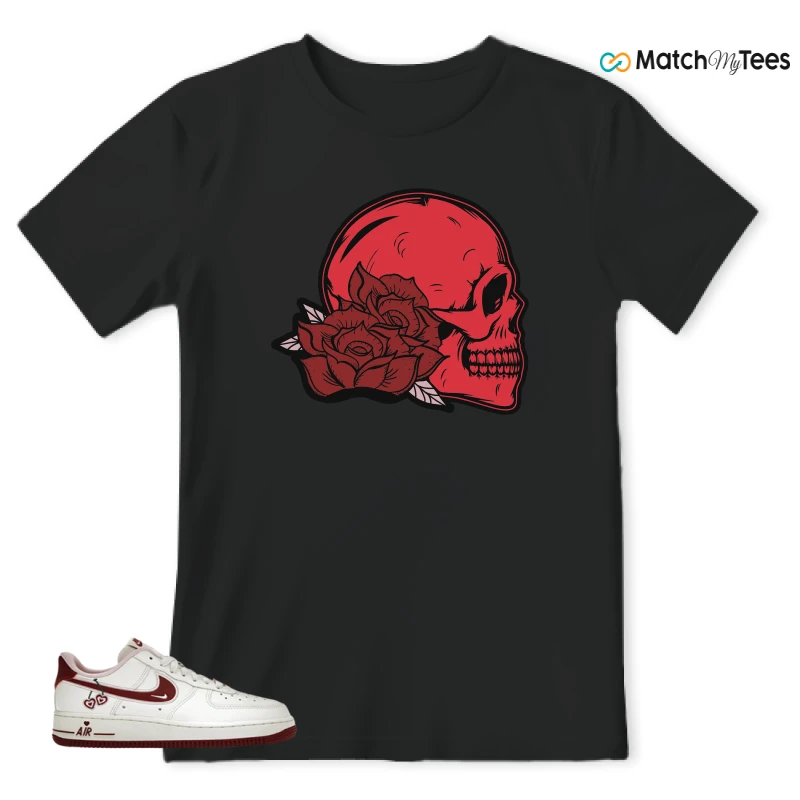 NIKE AIR FORCE 1 LOW VALENTINE'S DAY (2023) (WOMEN'S) SNEAKER Matching Tees t-shirt
