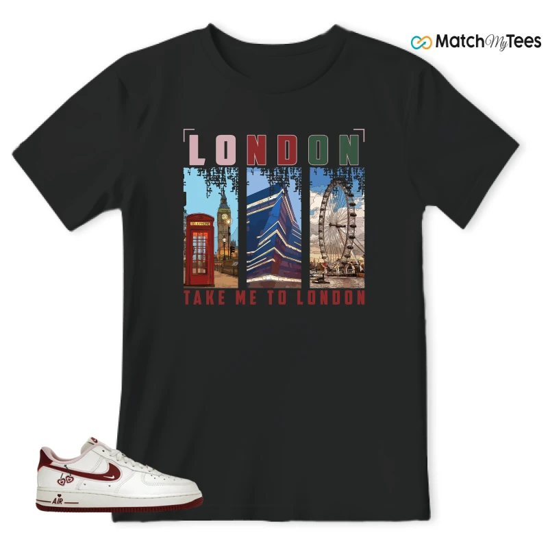 NIKE AIR FORCE 1 LOW VALENTINE'S DAY (2023) (WOMEN'S) SNEAKER Matching Tees t-shirt