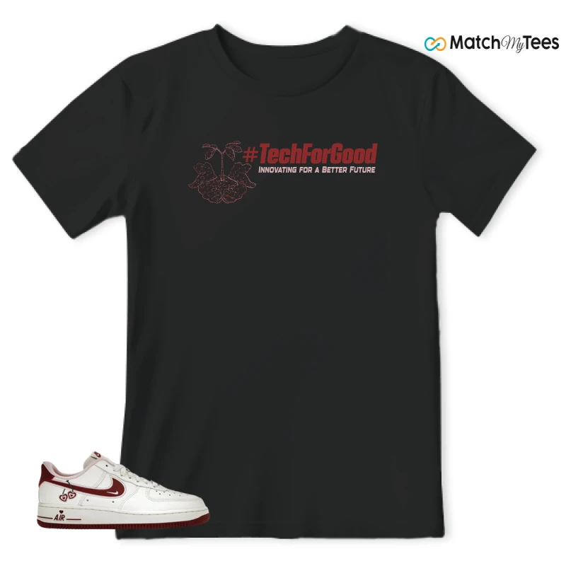 NIKE AIR FORCE 1 LOW VALENTINE'S DAY (2023) (WOMEN'S) SNEAKER Matching Tees t-shirt