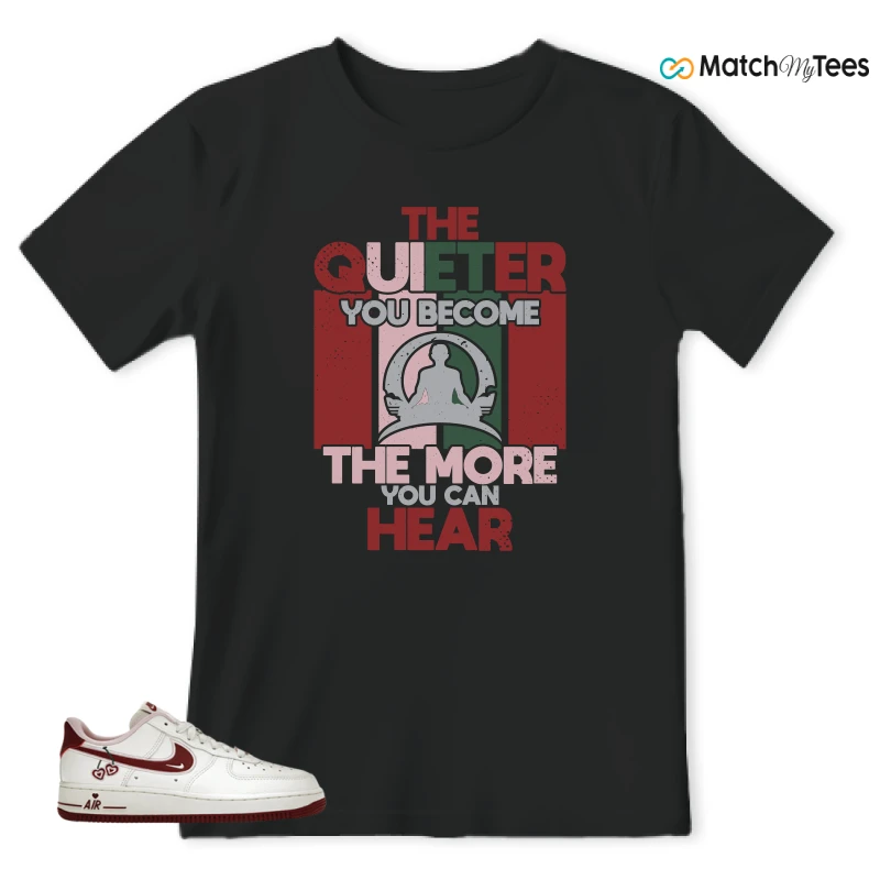 NIKE AIR FORCE 1 LOW VALENTINE'S DAY (2023) (WOMEN'S) SNEAKER Matching Tees t-shirt