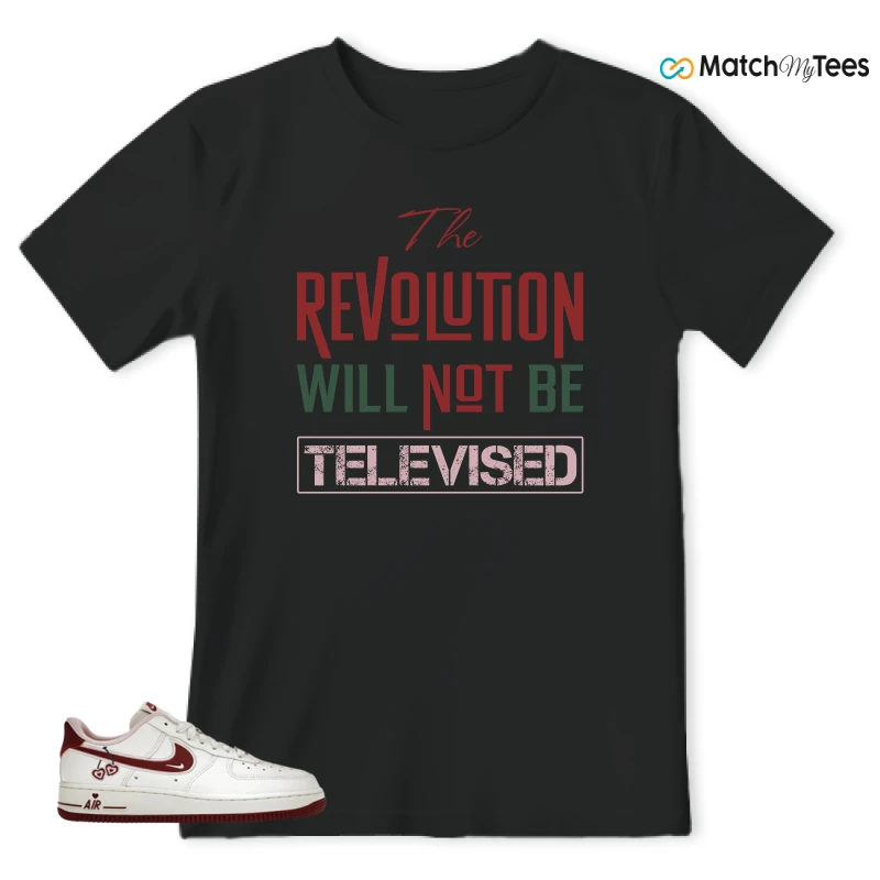 NIKE AIR FORCE 1 LOW VALENTINE'S DAY (2023) (WOMEN'S) SNEAKER Matching Tees t-shirt
