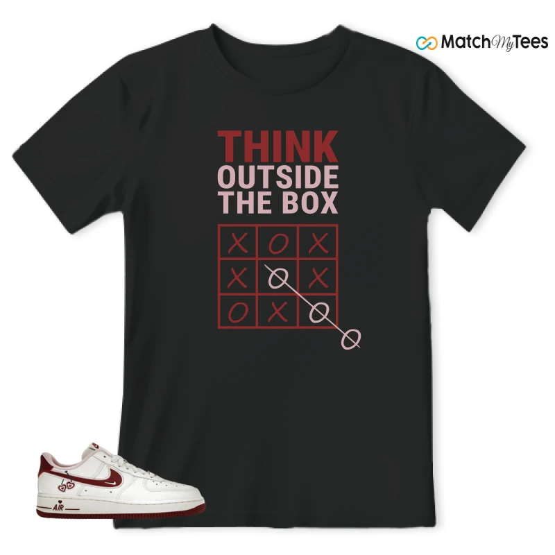 NIKE AIR FORCE 1 LOW VALENTINE'S DAY (2023) (WOMEN'S) SNEAKER Matching Tees t-shirt