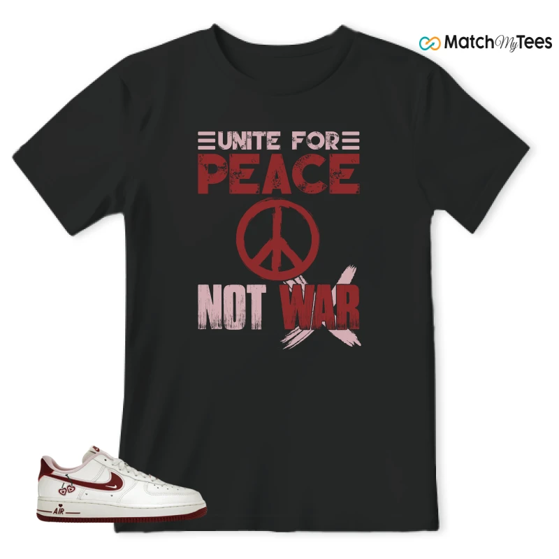 NIKE AIR FORCE 1 LOW VALENTINE'S DAY (2023) (WOMEN'S) SNEAKER Matching Tees t-shirt