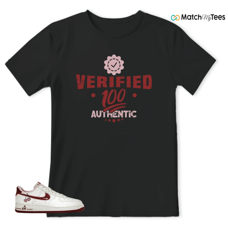 NIKE AIR FORCE 1 LOW VALENTINE'S DAY (2023) (WOMEN'S) SNEAKER Matching Tees t-shirt