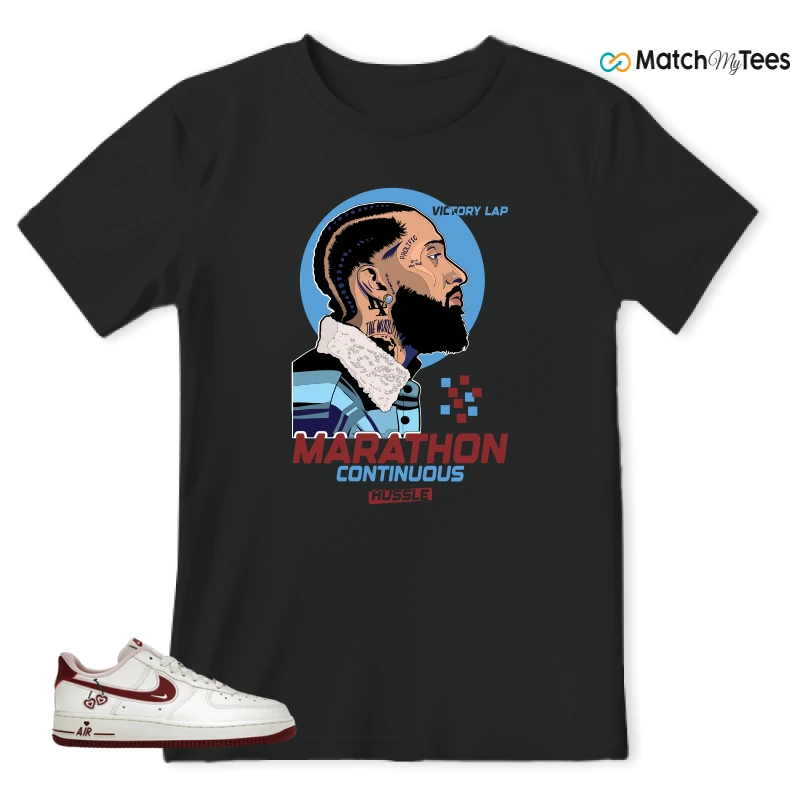 NIKE AIR FORCE 1 LOW VALENTINE'S DAY (2023) (WOMEN'S) SNEAKER Matching Tees t-shirt