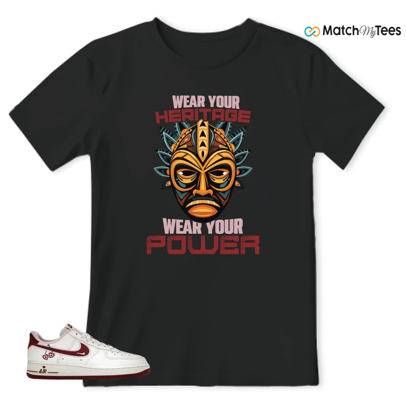 NIKE AIR FORCE 1 LOW VALENTINE'S DAY (2023) (WOMEN'S) SNEAKER Matching Tees t-shirt