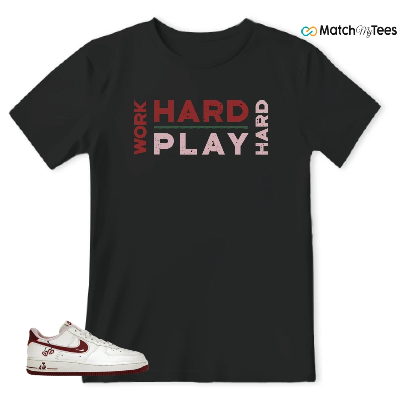 NIKE AIR FORCE 1 LOW VALENTINE'S DAY (2023) (WOMEN'S) SNEAKER Matching Tees t-shirt