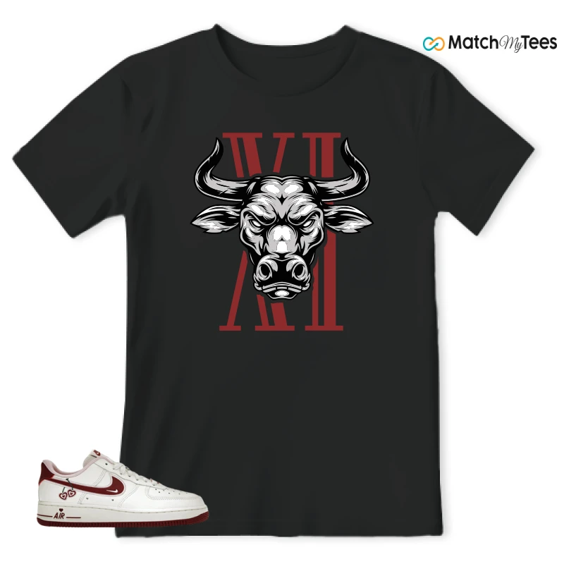 NIKE AIR FORCE 1 LOW VALENTINE'S DAY (2023) (WOMEN'S) SNEAKER Matching Tees t-shirt