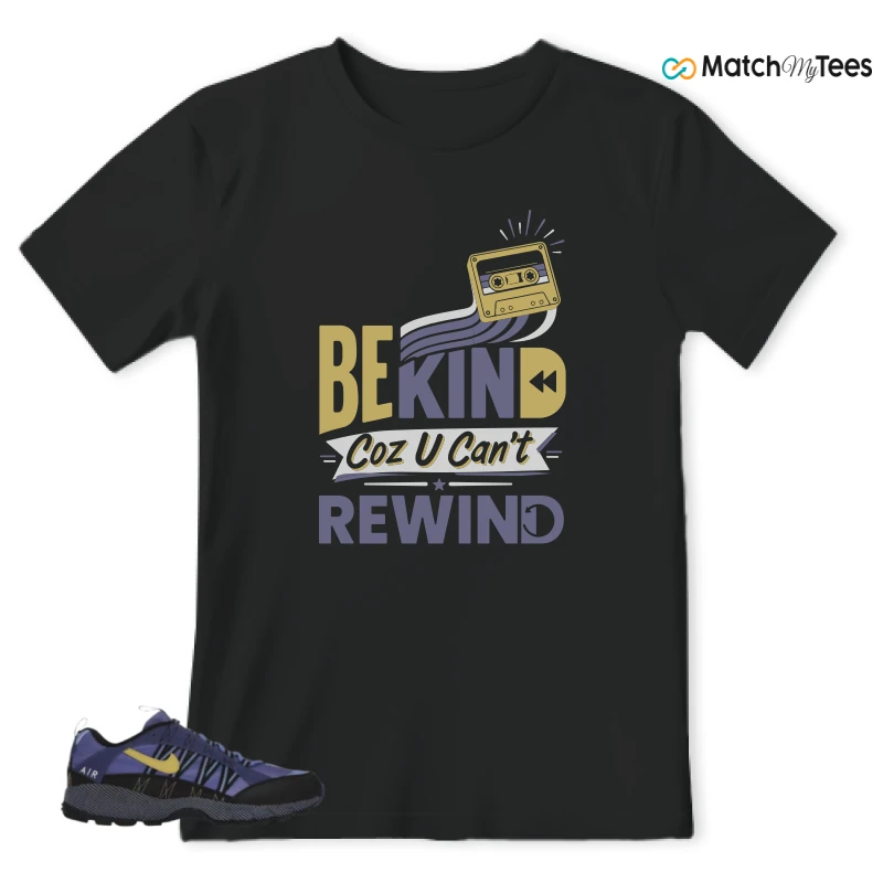 NIKE AIR HUMARA POLAR BLUE BUFF GOLD SNEAKER Matching Tees t-shirt