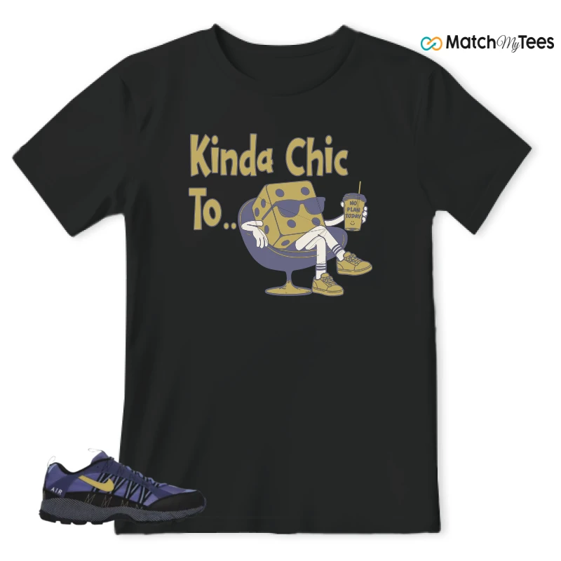NIKE AIR HUMARA POLAR BLUE BUFF GOLD SNEAKER Matching Tees t-shirt