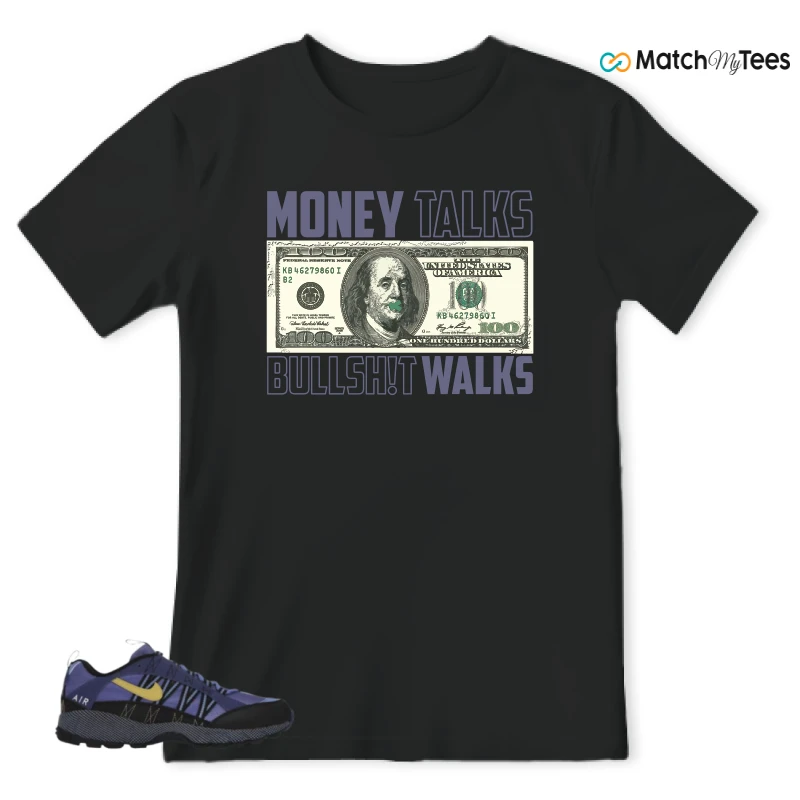 NIKE AIR HUMARA POLAR BLUE BUFF GOLD SNEAKER Matching Tees t-shirt