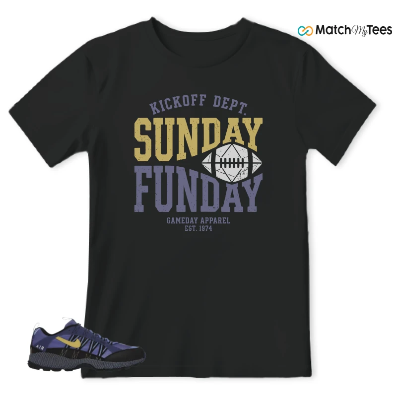 NIKE AIR HUMARA POLAR BLUE BUFF GOLD SNEAKER Matching Tees t-shirt