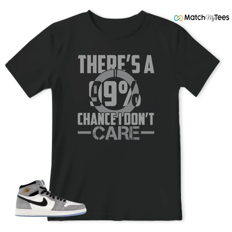 NIKE AIR JORDAN 1 HIGH COOL GREY SNEAKER Matching Tees t-shirt