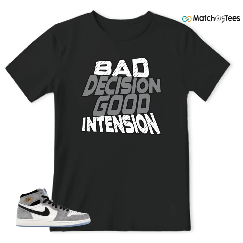 NIKE AIR JORDAN 1 HIGH COOL GREY SNEAKER Matching Tees t-shirt