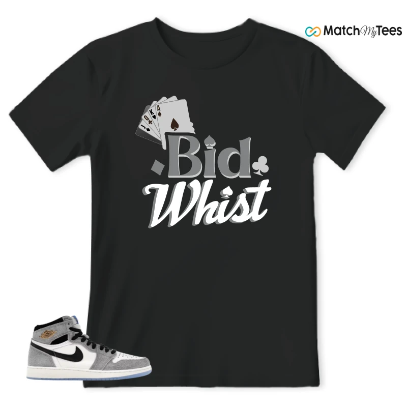 NIKE AIR JORDAN 1 HIGH COOL GREY SNEAKER Matching Tees t-shirt