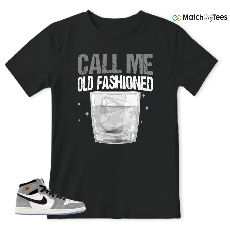 NIKE AIR JORDAN 1 HIGH COOL GREY SNEAKER Matching Tees t-shirt