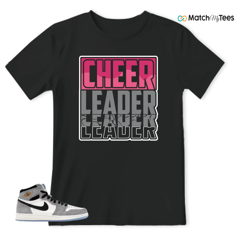 NIKE AIR JORDAN 1 HIGH COOL GREY SNEAKER Matching Tees t-shirt