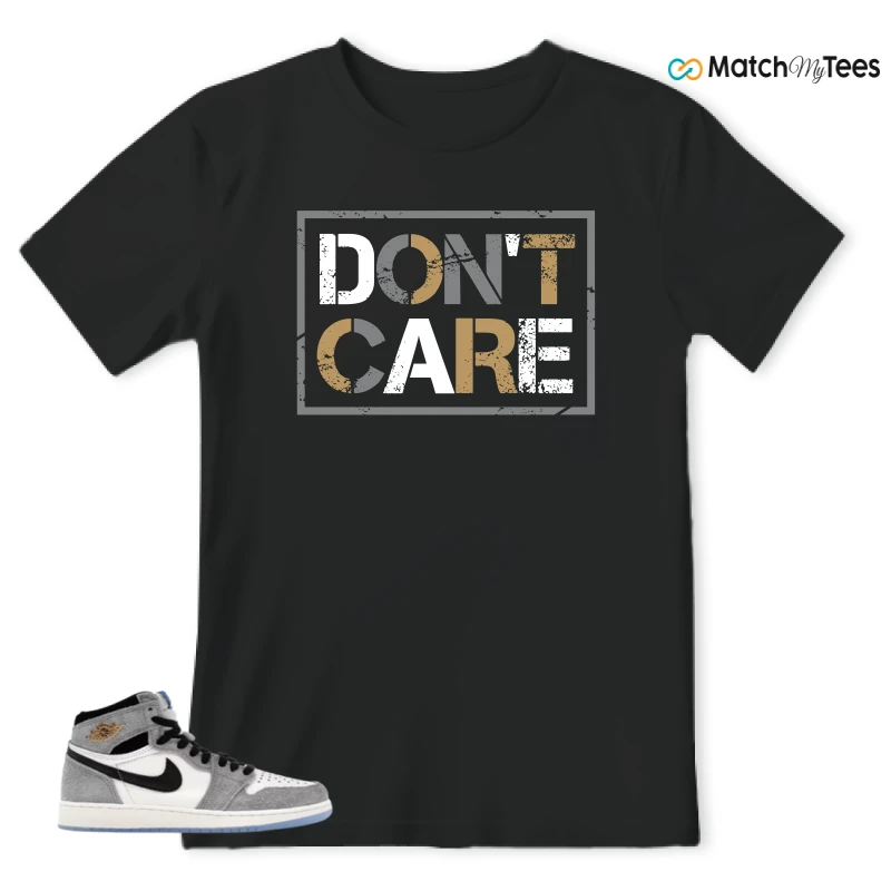 NIKE AIR JORDAN 1 HIGH COOL GREY SNEAKER Matching Tees t-shirt