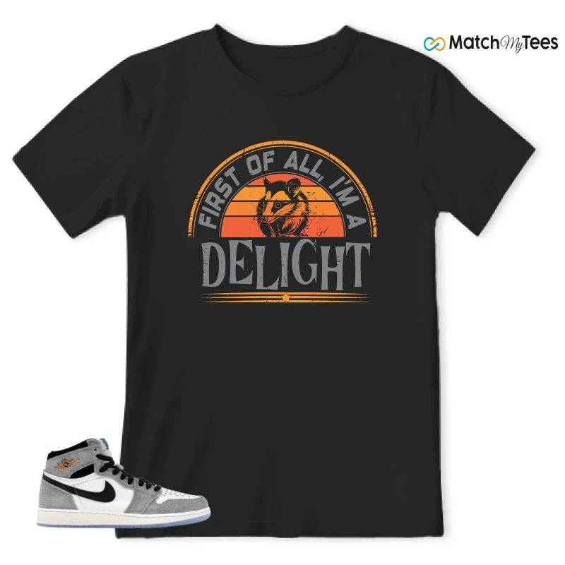 NIKE AIR JORDAN 1 HIGH COOL GREY SNEAKER Matching Tees t-shirt