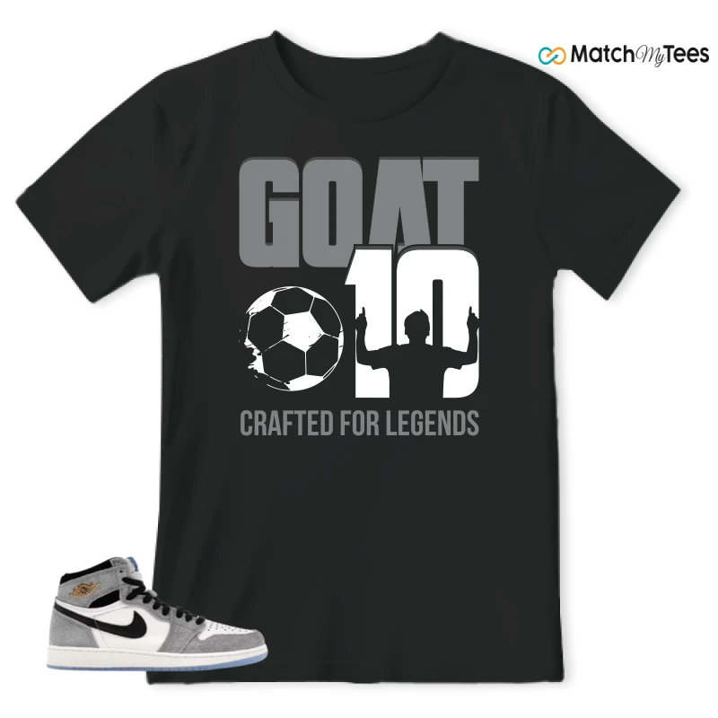 NIKE AIR JORDAN 1 HIGH COOL GREY SNEAKER Matching Tees t-shirt