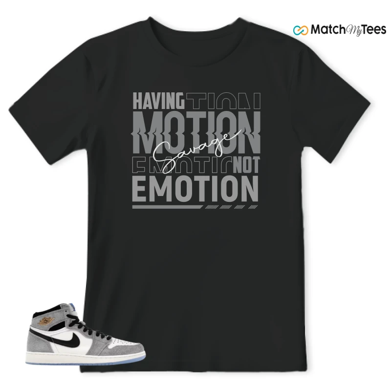 NIKE AIR JORDAN 1 HIGH COOL GREY SNEAKER Matching Tees t-shirt