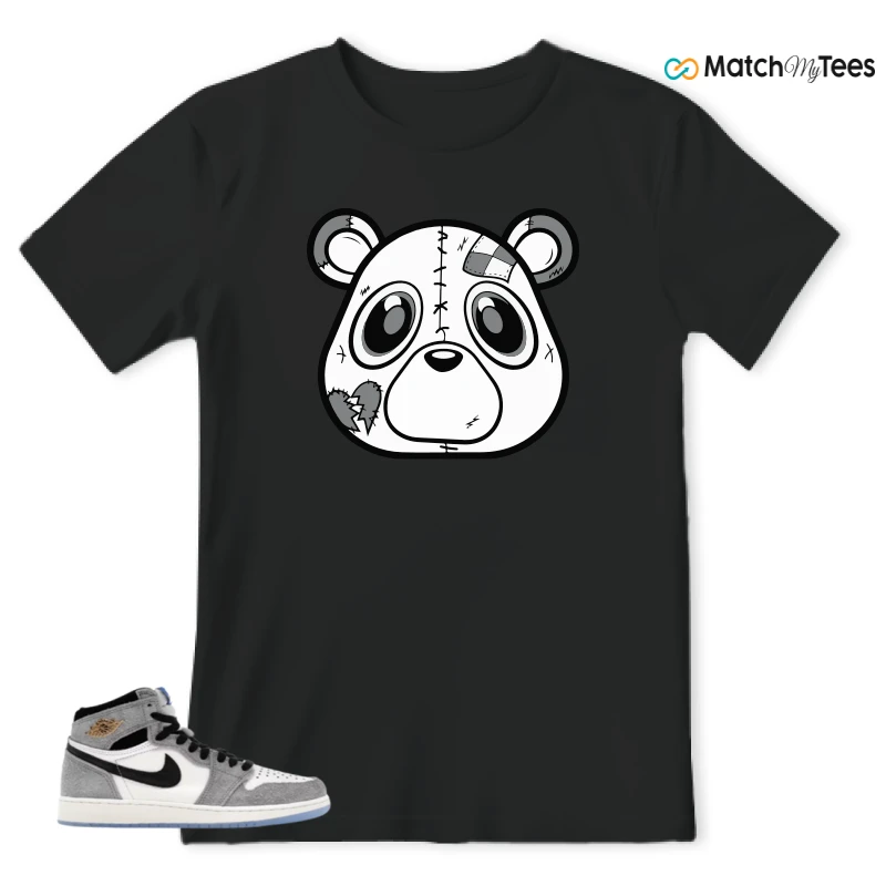 NIKE AIR JORDAN 1 HIGH COOL GREY SNEAKER Matching Tees t-shirt