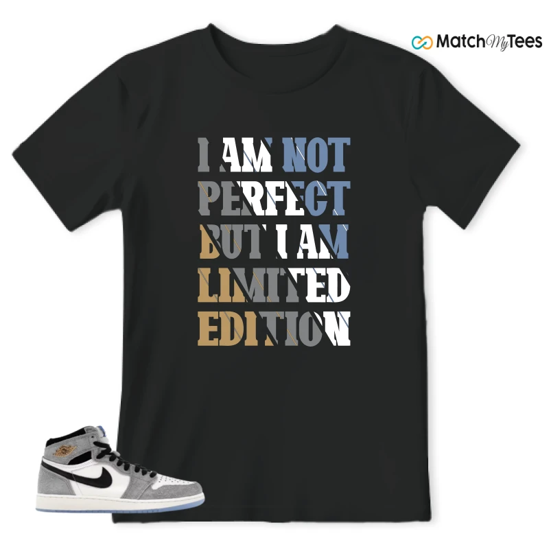 NIKE AIR JORDAN 1 HIGH COOL GREY SNEAKER Matching Tees t-shirt