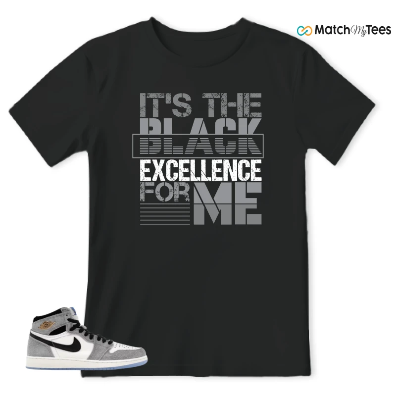 NIKE AIR JORDAN 1 HIGH COOL GREY SNEAKER Matching Tees t-shirt