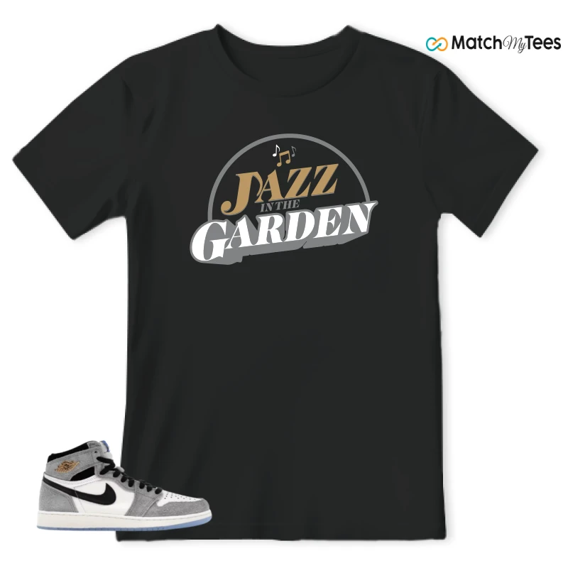 NIKE AIR JORDAN 1 HIGH COOL GREY SNEAKER Matching Tees t-shirt