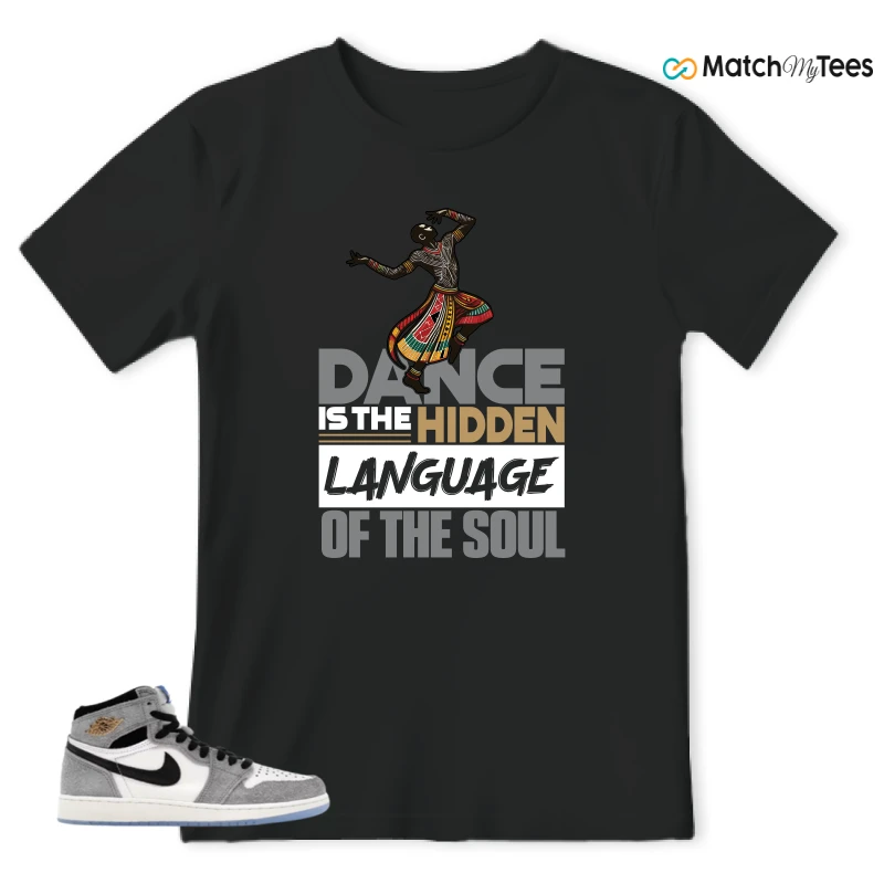 NIKE AIR JORDAN 1 HIGH COOL GREY SNEAKER Matching Tees t-shirt
