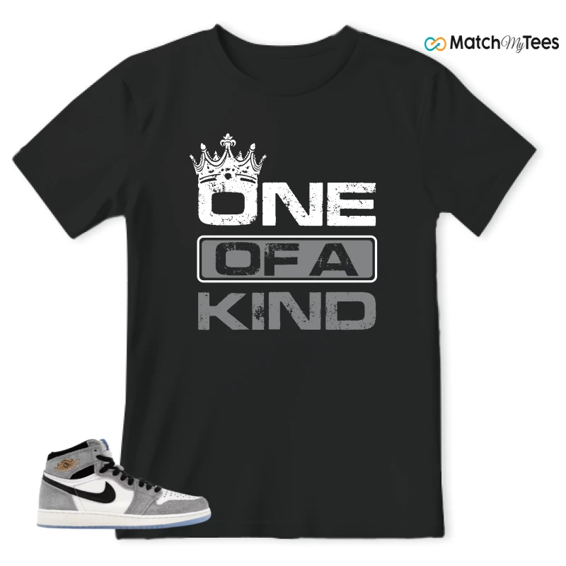 NIKE AIR JORDAN 1 HIGH COOL GREY SNEAKER Matching Tees t-shirt