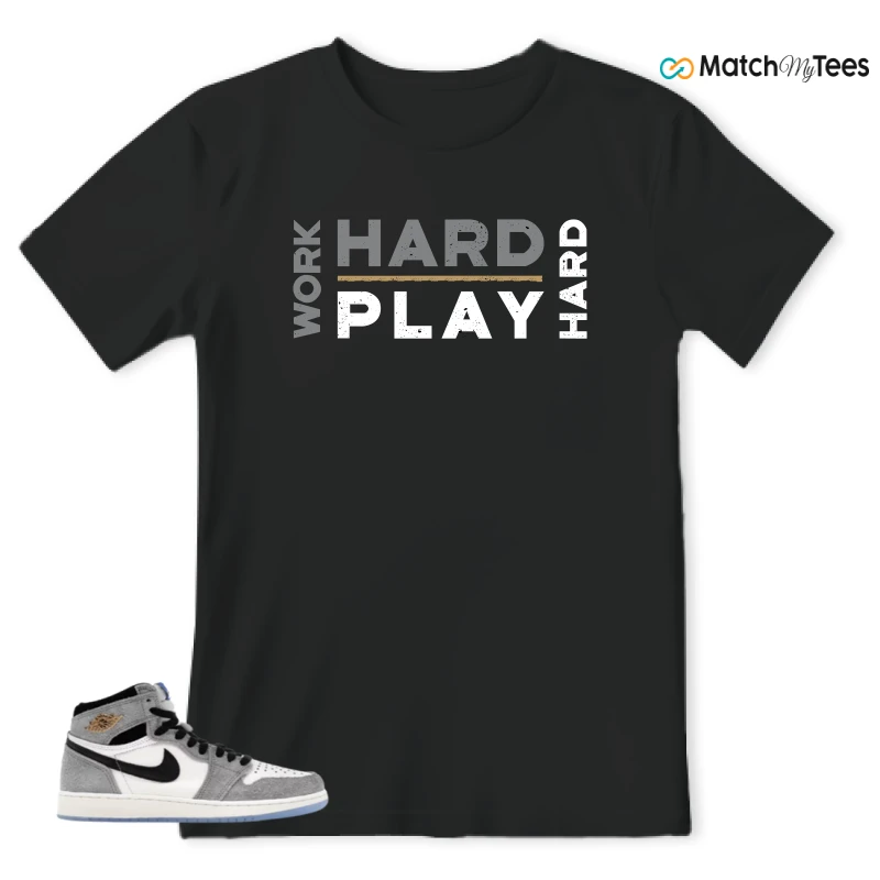 NIKE AIR JORDAN 1 HIGH COOL GREY SNEAKER Matching Tees t-shirt