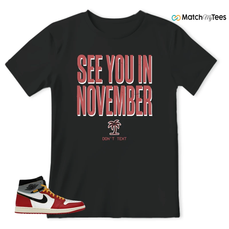NIKE AIR JORDAN 1 HIGH X UNION LA SNEAKER Matching Tees t-shirt