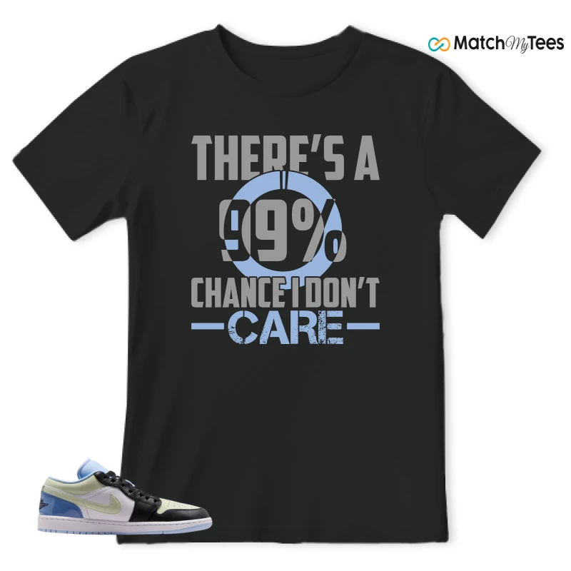NIKE AIR JORDAN 1 LOW MISMATCHED PATENT SNEAKER Matching Tees t-shirt