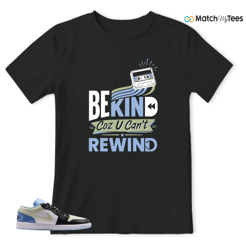 Be Kind Black matching T-shirt T-shirt