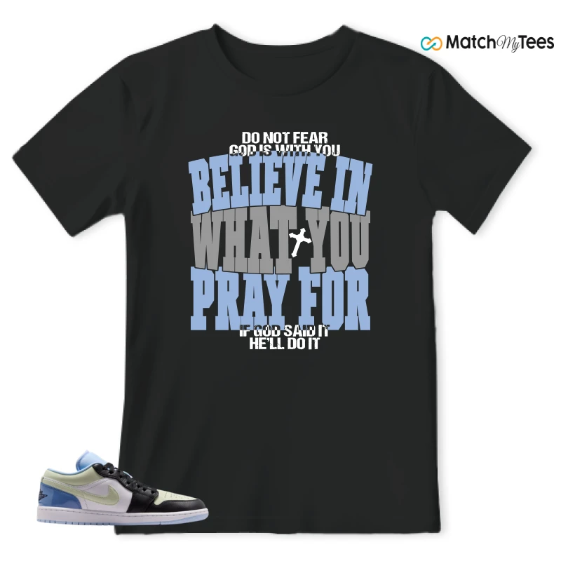NIKE AIR JORDAN 1 LOW MISMATCHED PATENT SNEAKER Matching Tees t-shirt