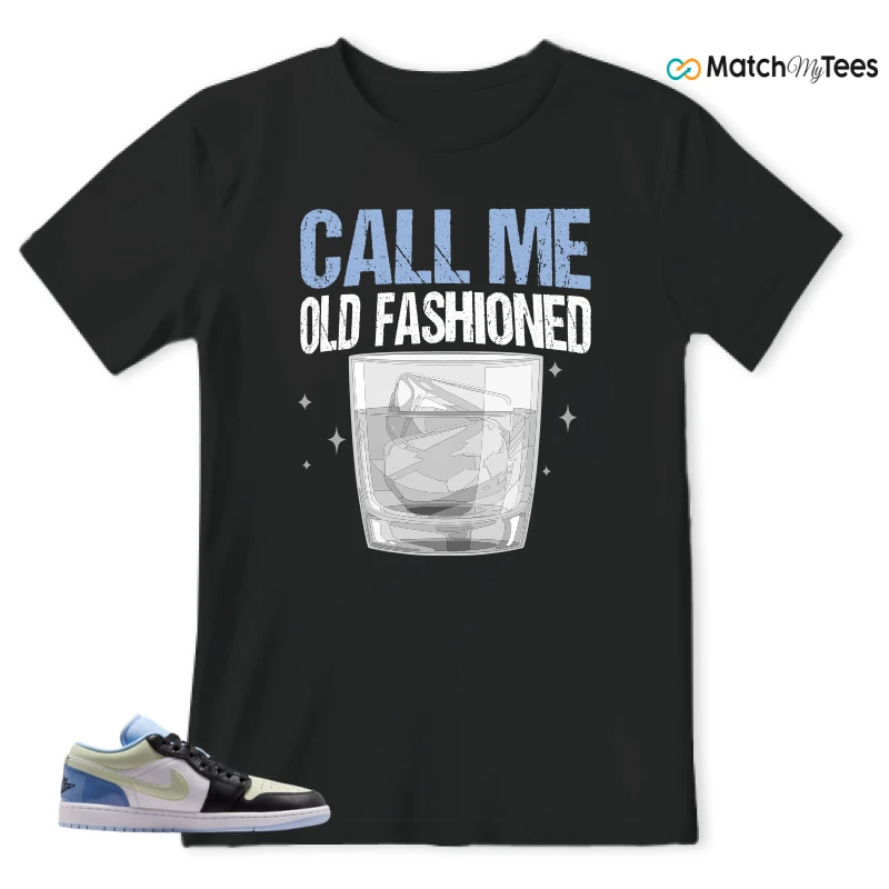 NIKE AIR JORDAN 1 LOW MISMATCHED PATENT SNEAKER Matching Tees t-shirt