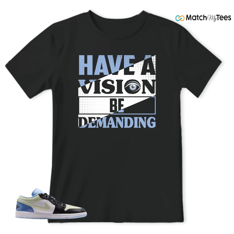 NIKE AIR JORDAN 1 LOW MISMATCHED PATENT SNEAKER Matching Tees t-shirt