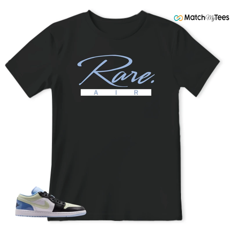 NIKE AIR JORDAN 1 LOW MISMATCHED PATENT SNEAKER Matching Tees t-shirt