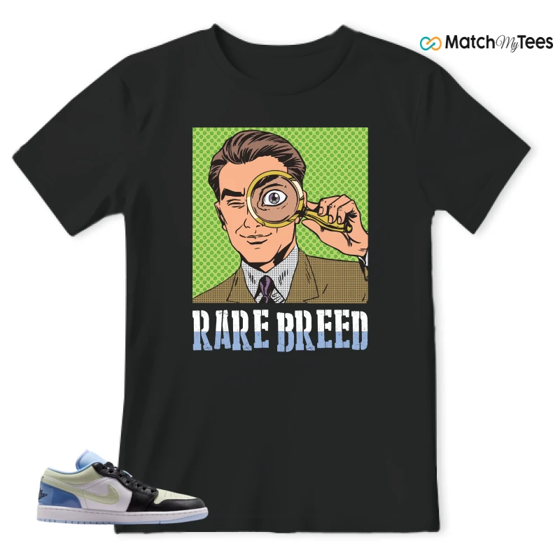 NIKE AIR JORDAN 1 LOW MISMATCHED PATENT SNEAKER Matching Tees t-shirt