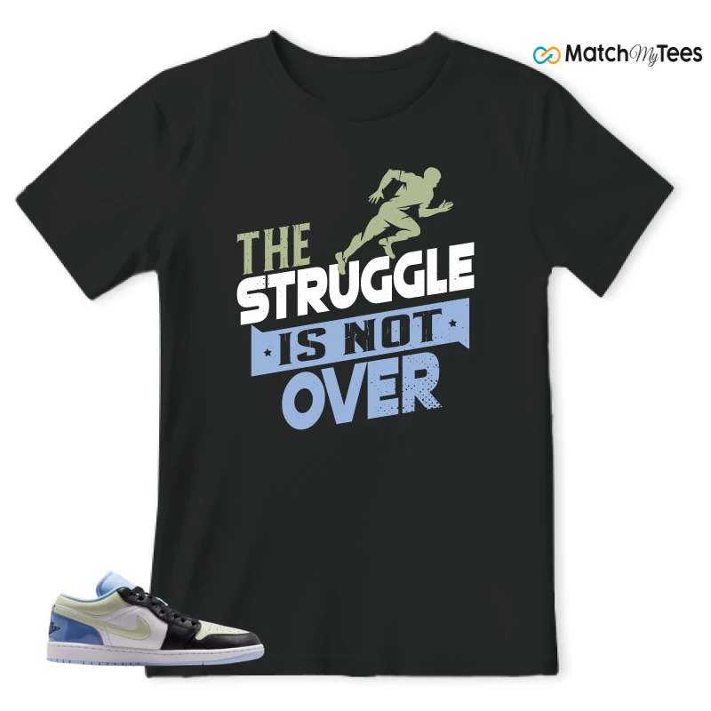 NIKE AIR JORDAN 1 LOW MISMATCHED PATENT SNEAKER Matching Tees t-shirt