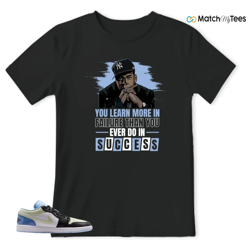 NIKE AIR JORDAN 1 LOW MISMATCHED PATENT SNEAKER Matching Tees t-shirt
