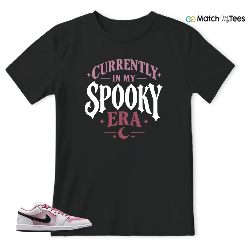 NIKE AIR JORDAN 1 LOW SE WHITE DESERT BERRY SNEAKER Matching Tees t-shirt