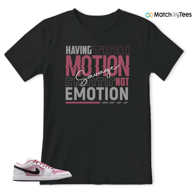 NIKE AIR JORDAN 1 LOW SE WHITE DESERT BERRY SNEAKER Matching Tees t-shirt