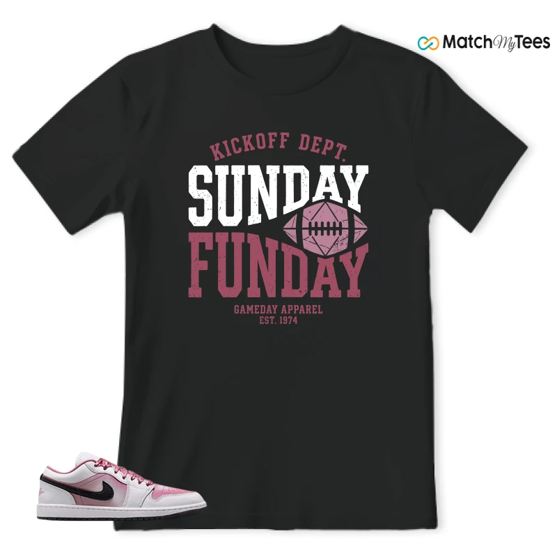 NIKE AIR JORDAN 1 LOW SE WHITE DESERT BERRY SNEAKER Matching Tees t-shirt