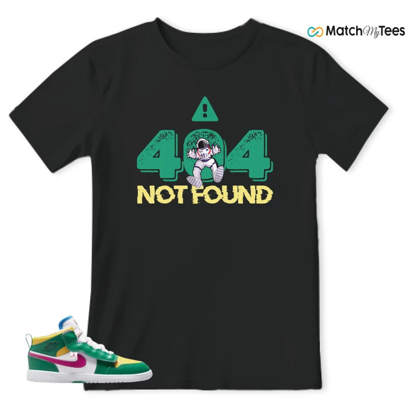 NIKE AIR JORDAN 1 MID ALT MALACHITE WHITE UNIVERSITY GOLD ACTIVE PINK (PS) SNEAKER Matching Tees t-shirt