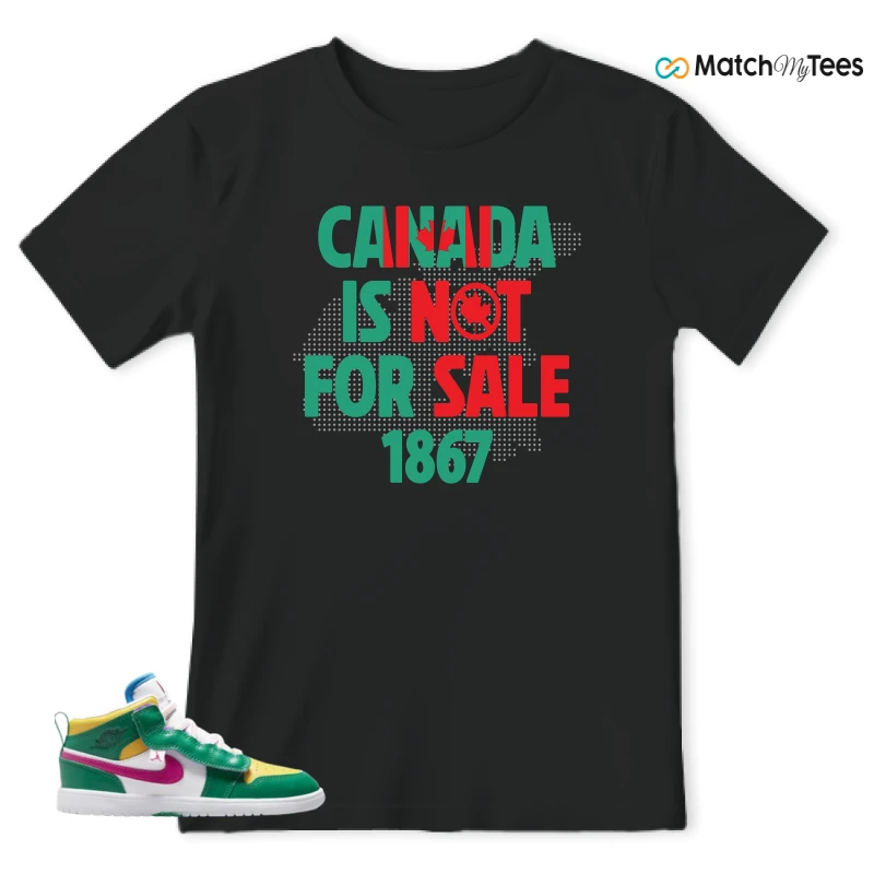 NIKE AIR JORDAN 1 MID ALT MALACHITE WHITE UNIVERSITY GOLD ACTIVE PINK (PS) SNEAKER Matching Tees t-shirt