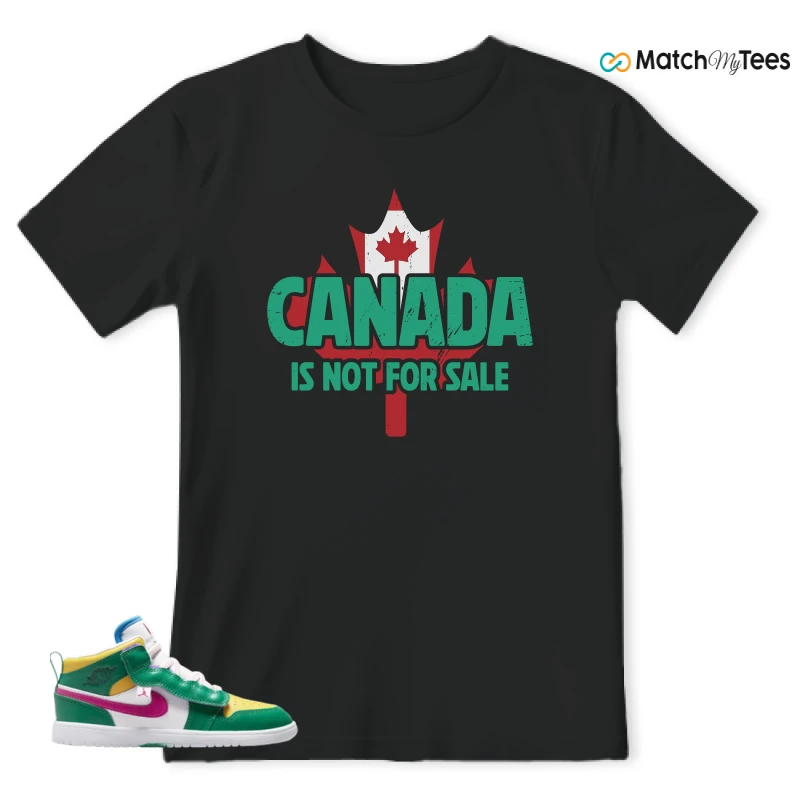 NIKE AIR JORDAN 1 MID ALT MALACHITE WHITE UNIVERSITY GOLD ACTIVE PINK (PS) SNEAKER Matching Tees t-shirt