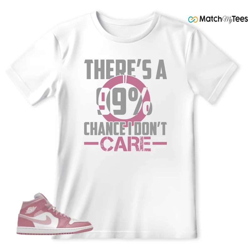 NIKE AIR JORDAN 1 MID ELEMENTAL PINK ICED CARMINE (WOMEN'S) SNEAKER Matching Tees t-shirt