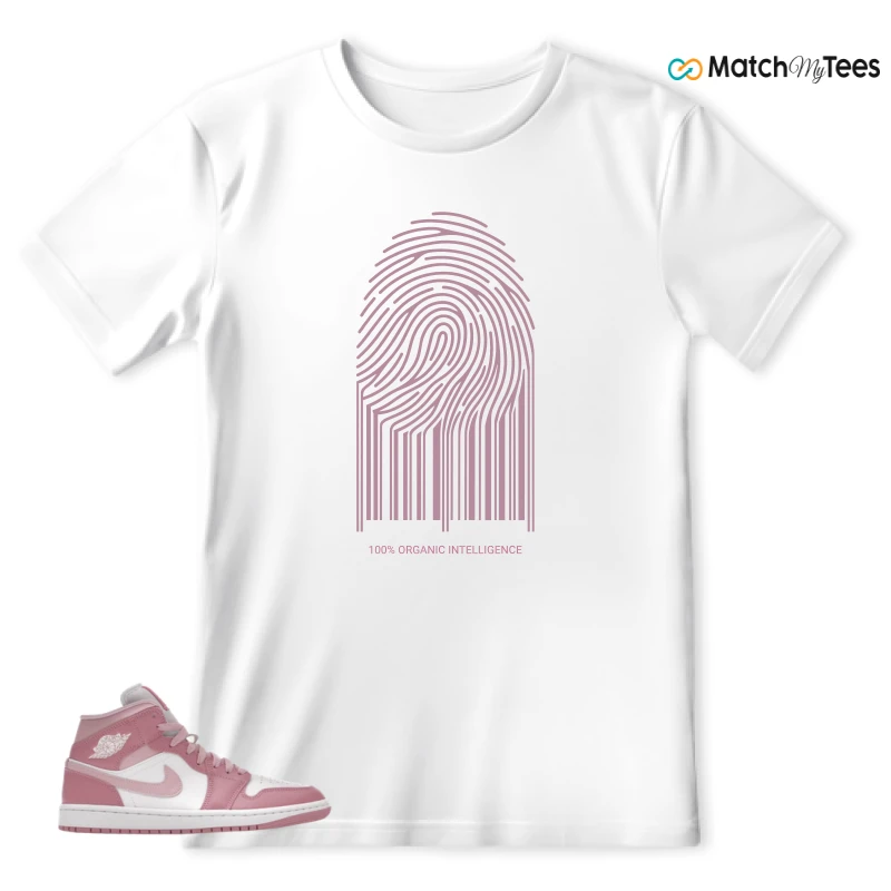 Fingerprint Morphs White matching T-shirt T-shirt